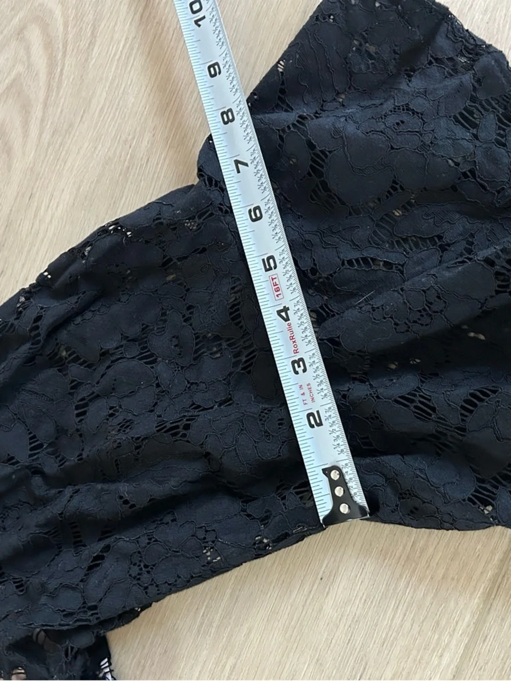 Lane Bryant Black Lace Bell Sleeve Dress - Picture 7 of 10